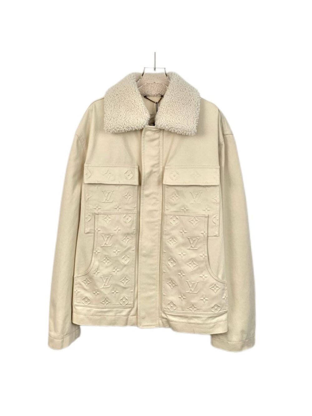 Louis Vuitton Beige Monogram Cotton Jacket